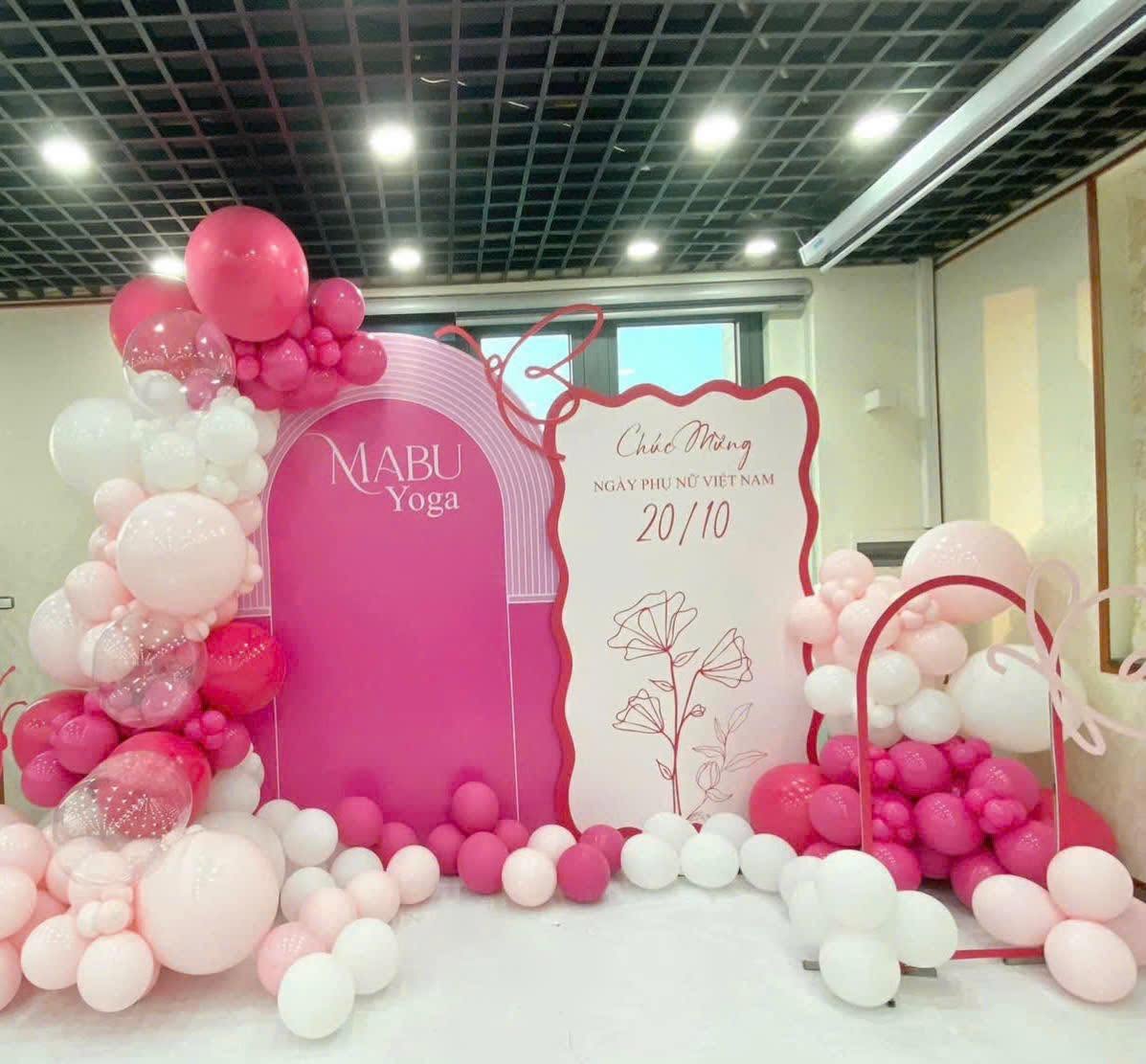 Dịch Vụ Trang Trí 20/10 Tại Vinhomes Ocean Park Gia Lâm